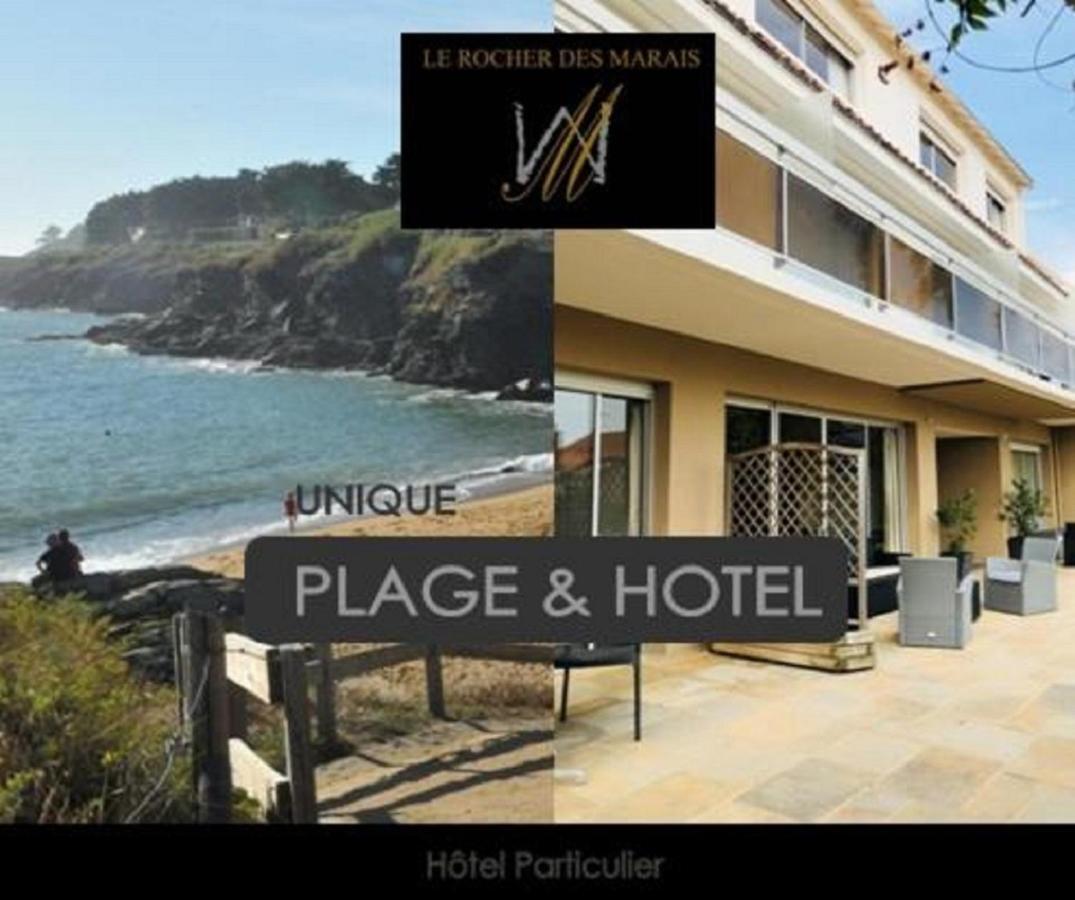 Hotel Particulier Le Rocher Des Marais "Proximite Plage & Vue Mer Pour Certains Hebergements" 波尔尼克 外观 照片